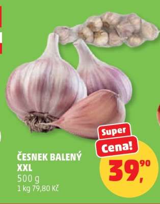 Česnek balený XXL