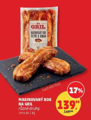 MARINOVANÝ BOK NA GRIL