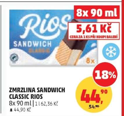 ZMRZLINA SANDWICH CLASSIC RIOS