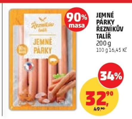 JEMNÉ PÁRKY ŘEZNÍKŮV TALÍŘ