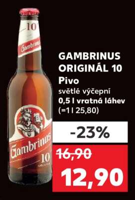 Gambrinus Originál 10