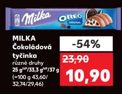 MILKA Čokoládová tyčinka