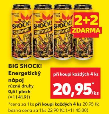 BIG SHOCK! Energetický nápoj