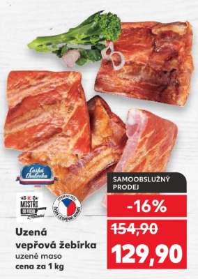 Uzená vepřová žebírka