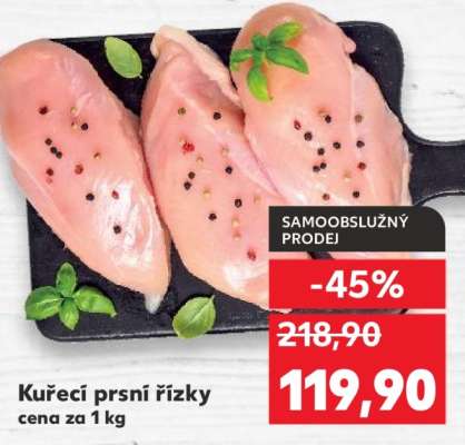 Kuřecí prsní řízky