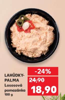 LAHŮDKY - PALMA Lososová pomazánka 100 g