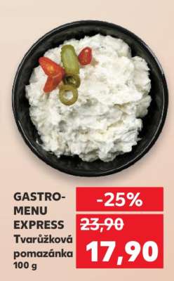 GASTRO-MENU EXPRESS Tvarůžková pomazánka 100 g