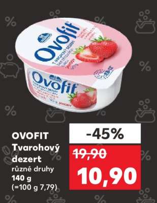 Ovofit Tvarohový dezert
