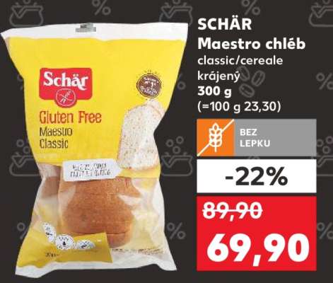 SCHÄR Maestro chléb