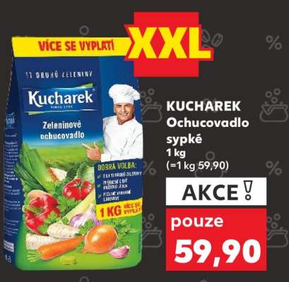 KUCHAREK Ochucovadlo sypké
