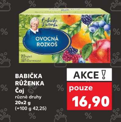 Babička Růženka čaj