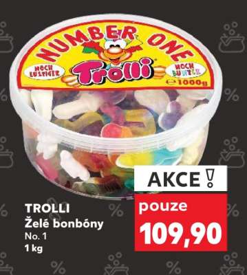 TROLLI Želé bonbóny No. 1