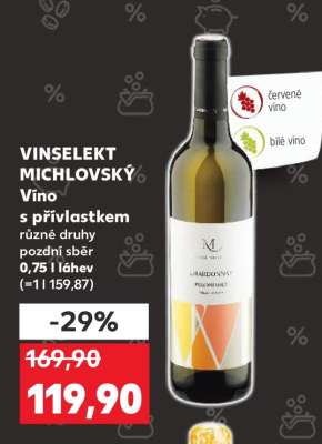 VINSELEKT MICHLOVSKÝ Víno