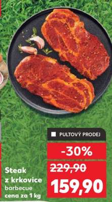 Steak z krkovice Barbecue