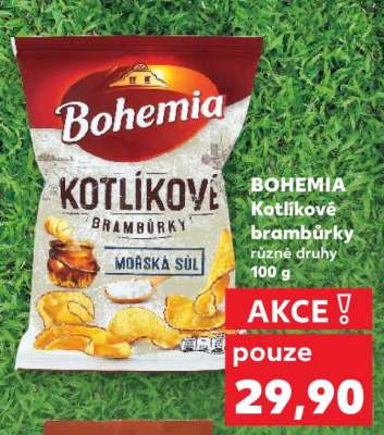 Bohemia Kotlíkové brambůrky