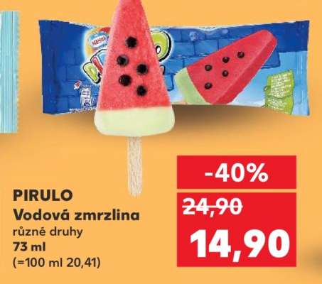 PIRULO Vodová zmrzlina