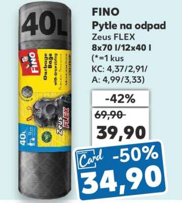 FINO Pytle na odpad Zeus FLEX 8x70 l/12x40 l