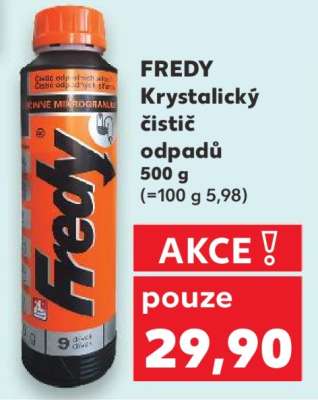 Fredy krystalický čistič odpadů