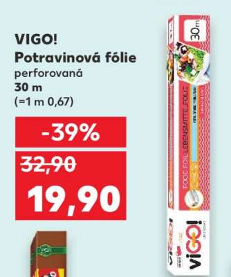 VIGO! Potravinová fólie perforovaná