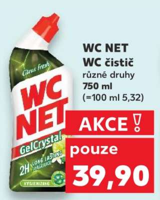 WC NET WC čistič