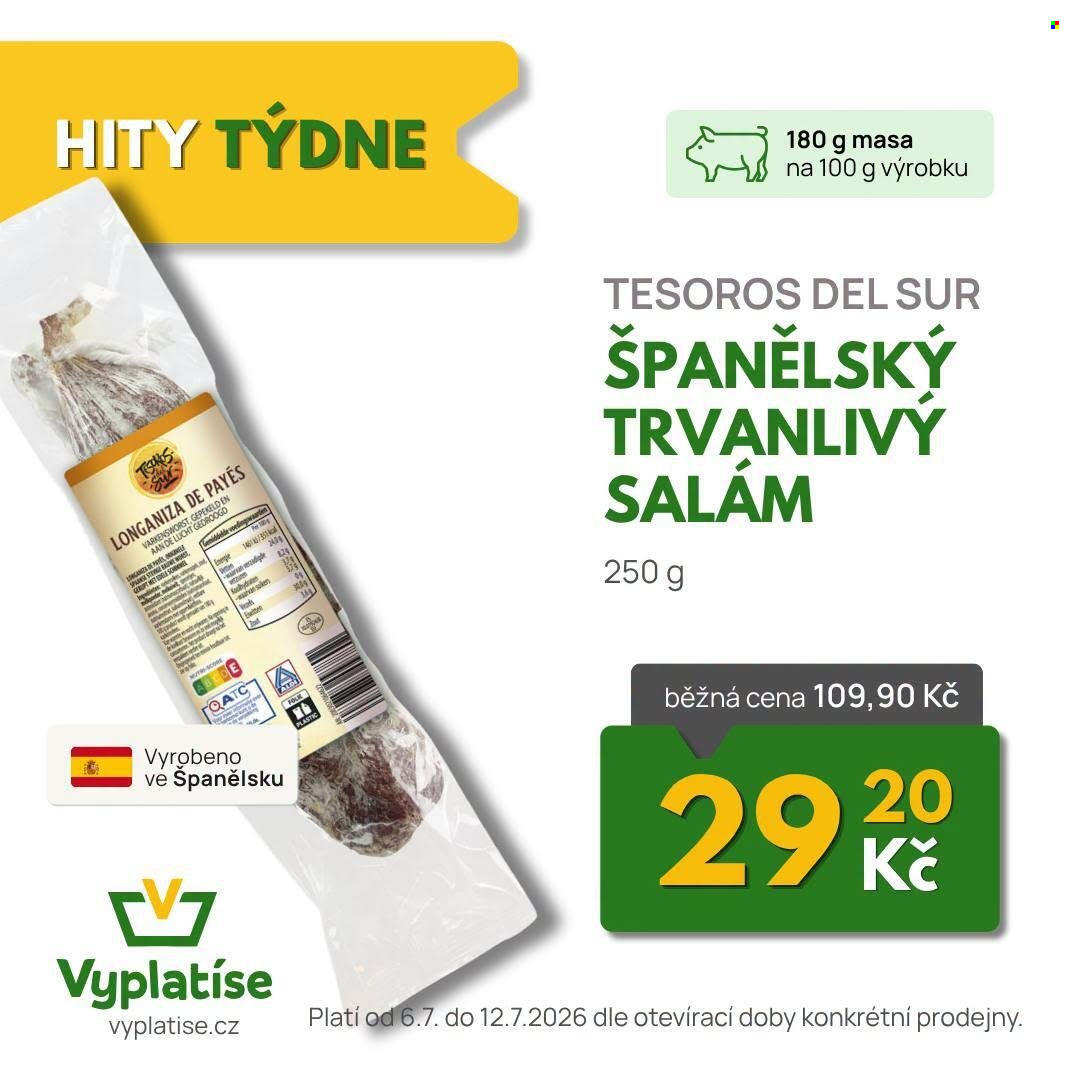 Leták Vyplatíse - 6.7.2026 - 12.7.2026. Strana 7