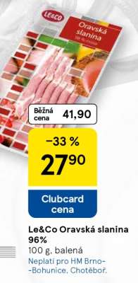 LE& CO ORAVSKÁ SLANINA 96%