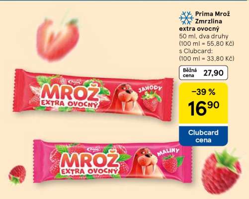 Prima Mrož Zmrzlina extra ovocný