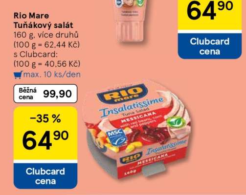 RIO MARE Tuňákový salát