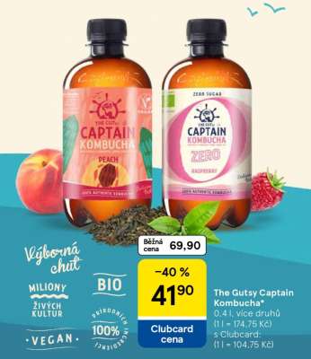 The Gutsy Captain Kombucha