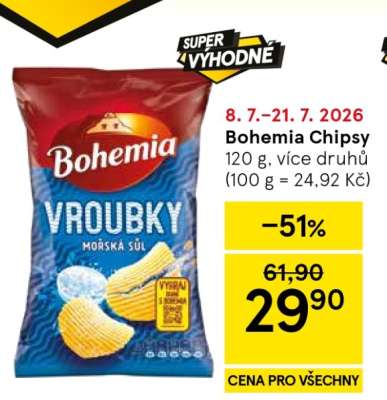 BOHEMIA CHIPSY