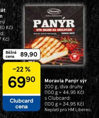 Moravia Panýr sýr