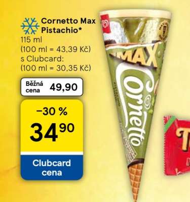 CORNETTO MAX PISTACHIO