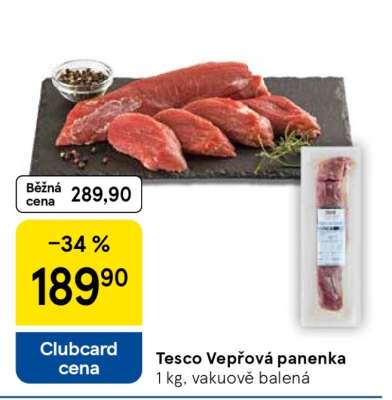 Tesco Vepřová panenka
