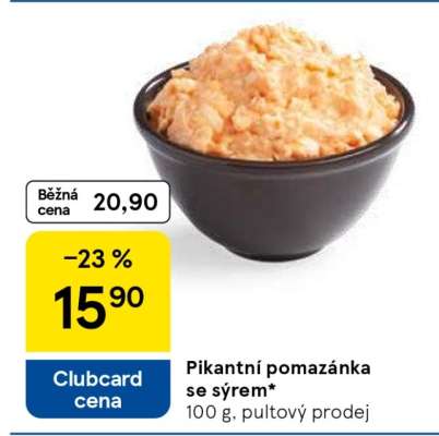 Pikantní pomazánka se sýrem
