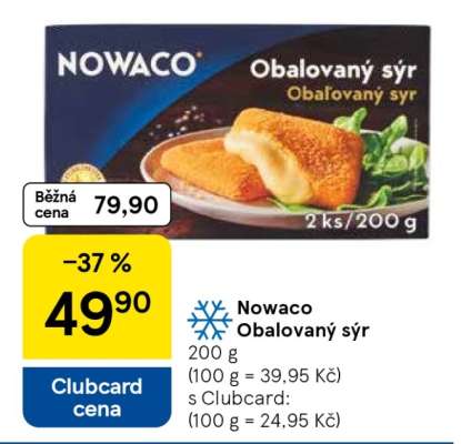 NOWACO Obalovaný sýr