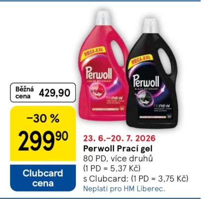 Perwoll prací gel