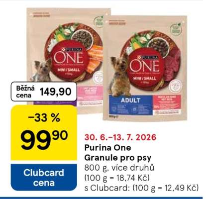 PURINA ONE Granule pro psy