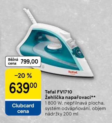 Tefal FV1710 Žehlička napařovací
