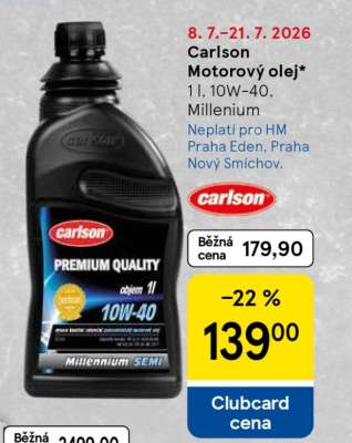 Carlson Motorový olej