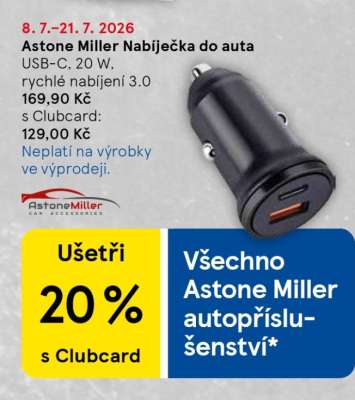 Astone Miller Nabíječka do auta