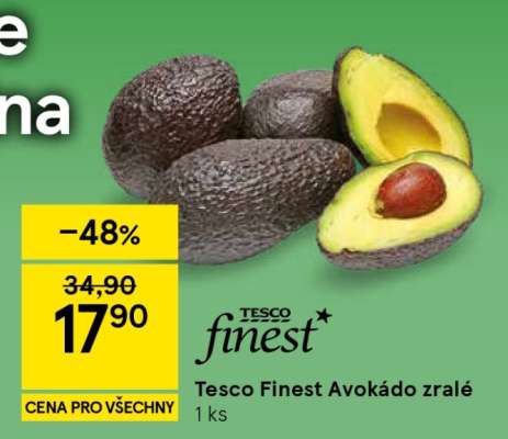 Tesco Finest Avokádo zralé