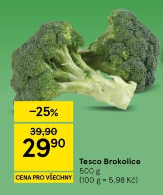 Tesco Brokolice