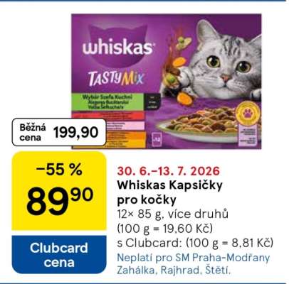 Whiskas kapsičky pro kočky