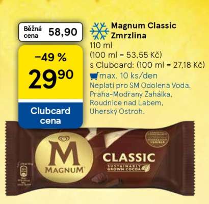 Magnum Classic zmrzlina