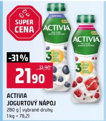 Activia jogurtový nápoj