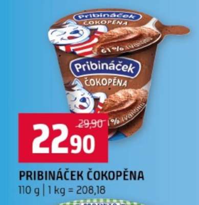 Pribináček Čokopěna