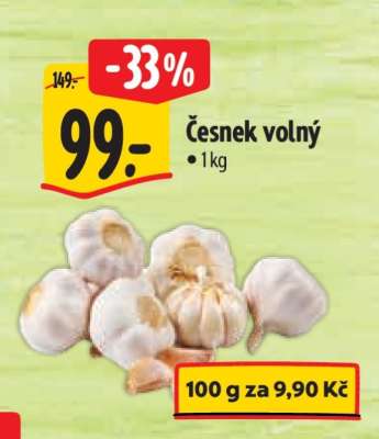 Česnek volný
