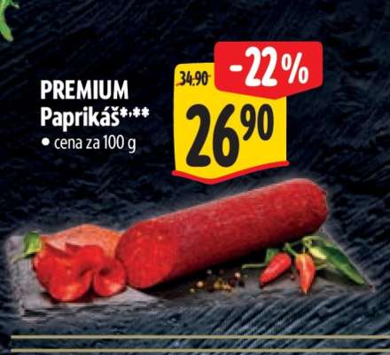 PREMIUM Paprikáš