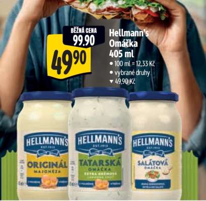 Hellmann's Omáčka 405 ml