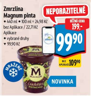 Zmrzlina Magnum Pinta
